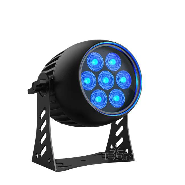 7x18W RGBWA UV IP65 LED Par